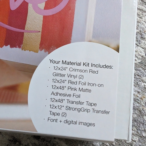 Cricut Love Sparkle & Shine Vinyl Material kit - Picture 2 of 7